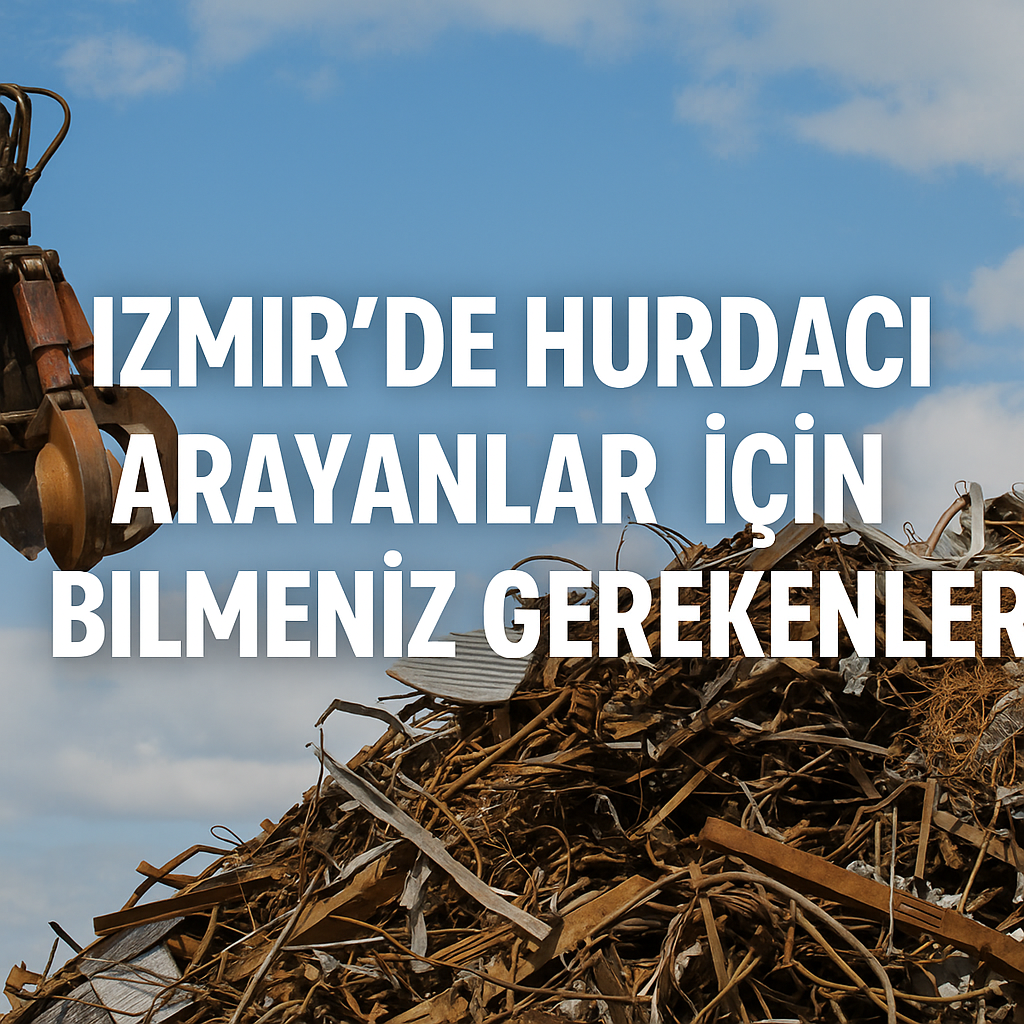 İzmirde Hurdacı Arayanlar İçin Bilmeniz Gerekenler